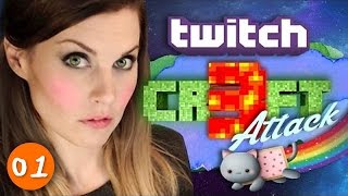 CRAFT ATTACK 3 ★ Facecam 01 Laune will Trollen ★ Twitch Livestream 03Jan [upl. by Lytsyrk]