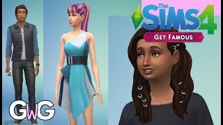 The Sims 4 Get Famous Create A Sim Items [upl. by Nnazus]