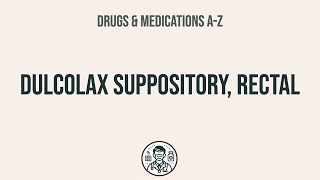 How to use Dulcolax Suppository Rectal  Explain UsesSide EffectsInteractions [upl. by Eelnayr]