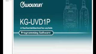 Programming Wouxun KGUV2d [upl. by Herrod]