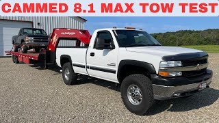 Cammed 81 Chevy Big Block Maxed Out Towing MPGs How many MPG does a tuned 81 get at max GCWR [upl. by Enimasaj]