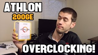 Overclocking the AMD Athlon 200GE with the Stock Cooler [upl. by Richard]