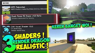 3 SHADER MCPE 120 TERBAIK SAAT INI   Shaders for mcpe 120  mcpe shaders 120  shaders [upl. by Cavanaugh]