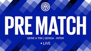 GENOA  INTER 🔴 LIVE PRE MATCH on INTER TV ⚫🔵 [upl. by Ahsinnor]