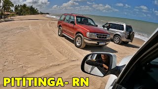 PITITINGA RIO DO FOGO TR4 JIMNY RENEGADE E TRITON SUBINDO DUNA ALTA [upl. by Catrina]