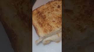 Grilled Havarti and pepper jack cheese on homemade sour dough bread dinner cheese yummy [upl. by Aehsa]