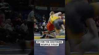 OVERTIME Takedown For the 149 Pound Southern Scuffle Title [upl. by Fogel251]