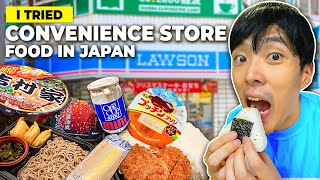 BEST Convenience Store for Food in Japan LAWSON Food Review [upl. by Sophey]