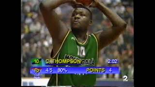 EUROLEAGUE 1992 final  Joventut Badalona vs Partizan Belgrade 2nd half [upl. by Biancha]