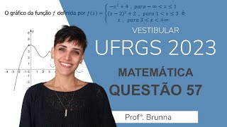 Resolução Matemática UFRGS 2023  Questão 57 [upl. by Haik]