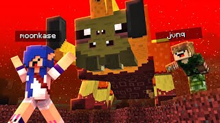 CRIATURAS GIGANTES DEMAIS  MINECRAFT TESTA MOBS [upl. by Ahsoyek]