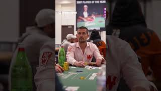 SMILE OR SCOWL What story does your face tell while playing 🤔 pokernews wsop2024 [upl. by Arny74]