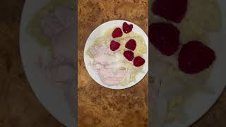 ❤️MALINOWOKOKOSOWA JAGLANKA❤️ food fit yummy youtubeshorts ytshorts easyrecipe easy [upl. by Yanej]