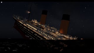 Titanic Final Plunge Titanic SOS V2 Roblox [upl. by Viva]