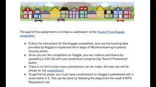 Assignment3 COMP3122 HousePrices [upl. by Moseley]