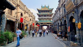 Highest Tower at Pingyao Walled Ancient City Shanxi [upl. by Aldos]