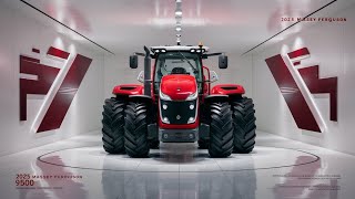 Massey Ferguson 9500 in Action Transforming Modern Farming Practices [upl. by Airyk]