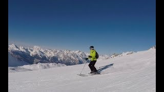 Skiing La Tzoumaz to Thyon 2000 [upl. by Domela]