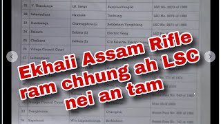 Assam Rifle hmun ah LSC nei an va tam ve lee  Sumo service hrih dawn lo [upl. by Justicz]