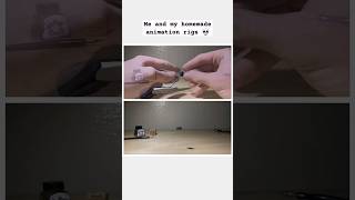 Anyone could animate just look at me 🤦‍♂️ stopmotion animation behindthescene claymation [upl. by Alleusnoc]