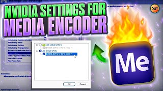 Best NVIDIA CONTROL Panel SETTINGS For MEDIA ENCODER 2024 [upl. by Amary318]