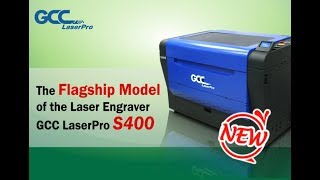 GCC LaserPro S400 Dual Laser System Laser Engraver [upl. by Aillicirp]