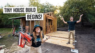 Our Crazy Tiny Home Renovation BEGINS  And We Have NO IDEA What We’re Doing 😂 Episode 2 [upl. by Aicissej]