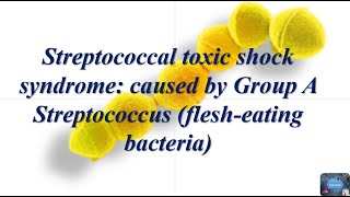 Streptococcal toxic shock syndrome caused by Group A Streptococcus flesheating bacteria [upl. by Gallard]