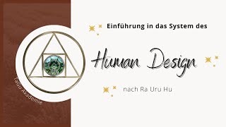 Was ist das quotHuman Designquot [upl. by Nwahsal]