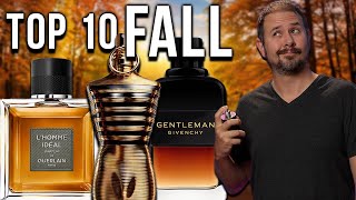 Top 10 Fall DESIGNER Fragrances For 2024  Best Autumn Mens Fragrances [upl. by Aisauqal936]