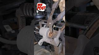 Fastest easiest way to collapse a single piston brake caliper calipers mechanic car [upl. by Dionne]