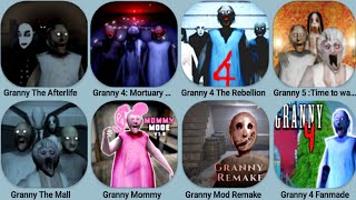 Granny The Afterlife Granny 4 Mortuary Granny 5 Granny The Mall Granny Mod Remake Granny Mommy [upl. by Aivatahs]