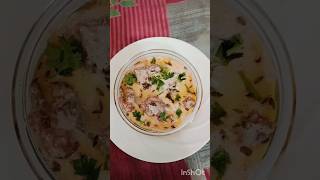 Khatti meethi dahi pakodi 🤤 subscribe for more 💓food recipe indian food greenonion [upl. by Dukie226]