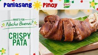 Super Crispy Pata Recipe with Yummy Sawsawan  Panlasang Pinoy [upl. by Muhcan]