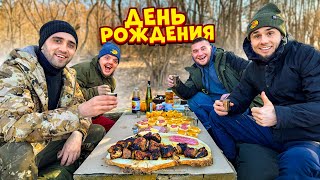 День рождения с Супер Сусом Димоном и Зеленым В лесном лагере [upl. by Myk820]