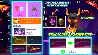 FREE FIRE SKIN TOOLS PRO  NEW UPDATE  FF SKIN TOOLS PRO  100 WORKING [upl. by Ayanej543]