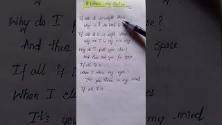 8 letters lyrics  Why Dont We ytshorts lyrics [upl. by Izmar]