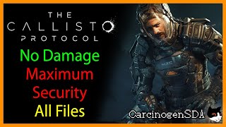 No Commentary The Callisto Protocol PC  No Damage Maximum Security 100 [upl. by Idram]