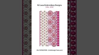 50 Lace Embroidery Designs [upl. by Nyvlem]