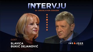 Insajder intervju  Slavica Đukić Dejanović o platama obustavi rada i novoj nacionalnoj čitanki [upl. by Ajnat]