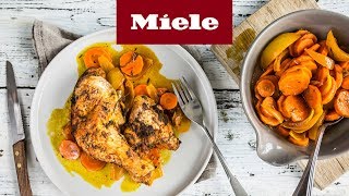 Rezept SafranHähnchen I Miele [upl. by Akinod883]