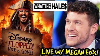 Live w Megan Fox BOMBSHELL Johnny Depp Clayton Echard Hale NEWS Vice Disney Amber Heard [upl. by Cirda]