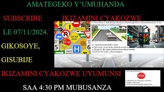 AMATEGEKO Y’UMUHANDA🚨🚔IBIBAZO N’IBISUBIZO🚨🚔BY’IKIZAMI CY’URUHUSHYA RWAGATEGANYO CYAKOZWE 0711 2024 [upl. by Kelila569]