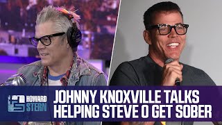 Johnny Knoxville Is Proud of SteveO’s Sobriety [upl. by Francklin]