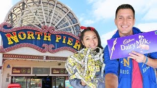 Exploring the North Pier Arcade in Blackpool England [upl. by Retsub]