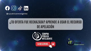 ¿Tu Oferta Fue Rechazada Aprende a Usar el Recurso de Apelación [upl. by Wager]