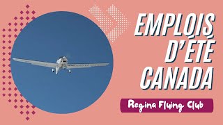 Emplois dété Canada  Regina Flying Club [upl. by Raskind15]