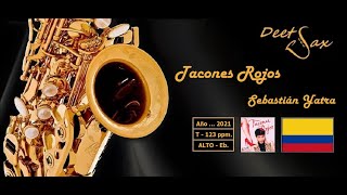 🇨🇴 TACONES ROJOS  Sebastián Yatra  Alto Sax [upl. by Chrissie]