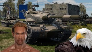 Automatic freedom dispencerT54E1War Thunder Mobile [upl. by Wattenberg]