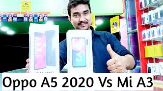 Mi A3 vs Oppo A5 2020 Comparison  Oppo A5 2020 vs Mi A3 Compare [upl. by Orfinger]